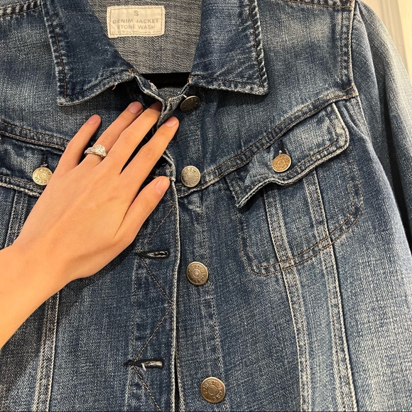 JCREW Denim Button Down Jean Jacket Size S - Picture 9 of 10